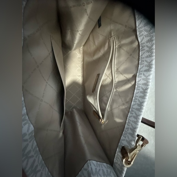 Michael Kors Tan and Brown Womens Tote - Picture 5 of 5